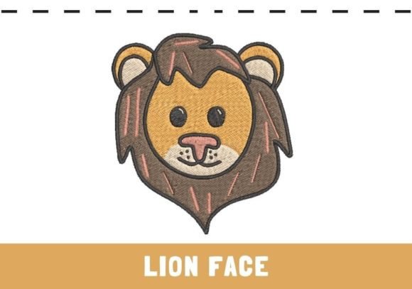 Baby Lion Face