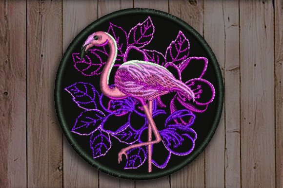 Flamingos in a Circle