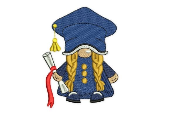 Graduate Girl Gnome