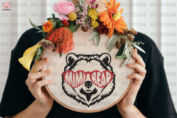 Mimi Bear Embroidery