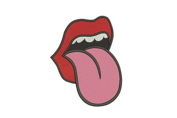 Mouth with Tongue