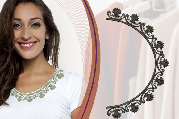 Neckline Embroidery Design Review