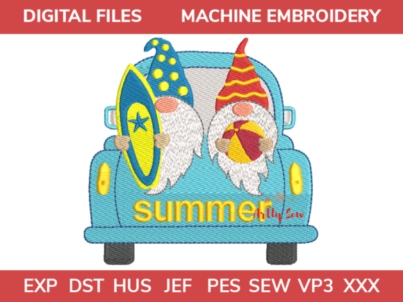 Summer Gnomes: A Cheerful, Practical Embroidery Design Review