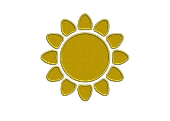 Sun Applique